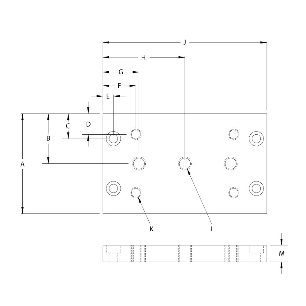 Image of Electric Column Lift Baes Plates