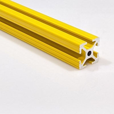 image of 650270 - TS10-10 GROOVED YELLOW POWDER COAT
