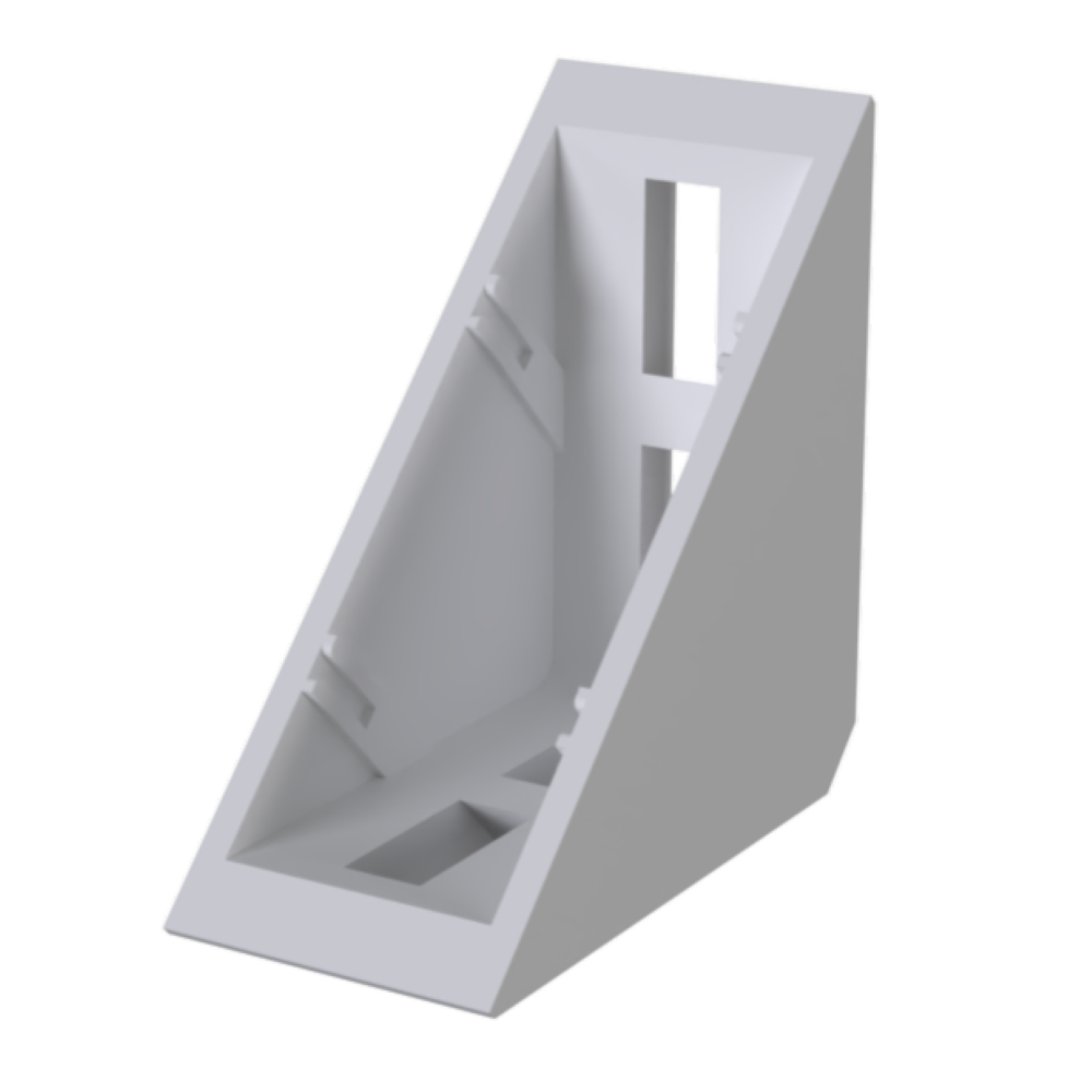 Image of 4 Hole Inside Corner Gusset