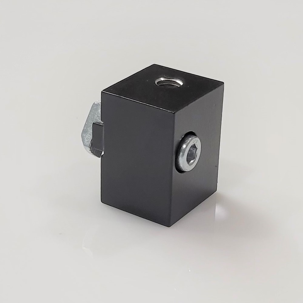 Image of Panel Mount Block Black