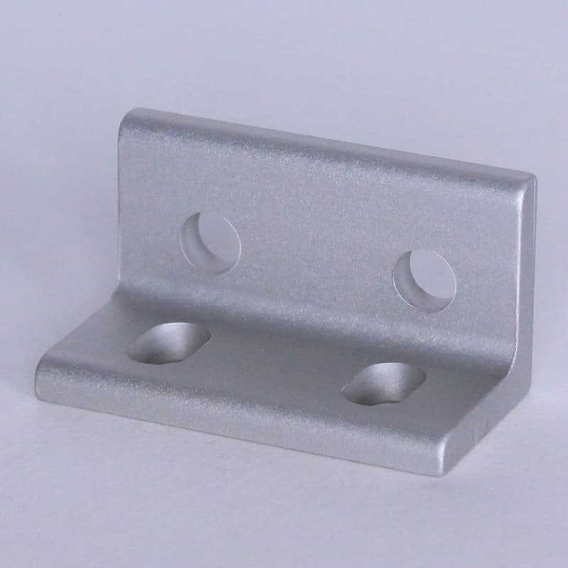 Image of 4 Hole Horizontal Slotted Inside Corner Bracket