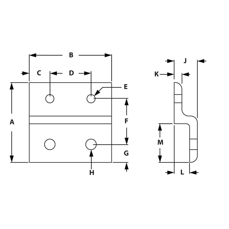 Image of Draw-Single Panel Retainers Wide