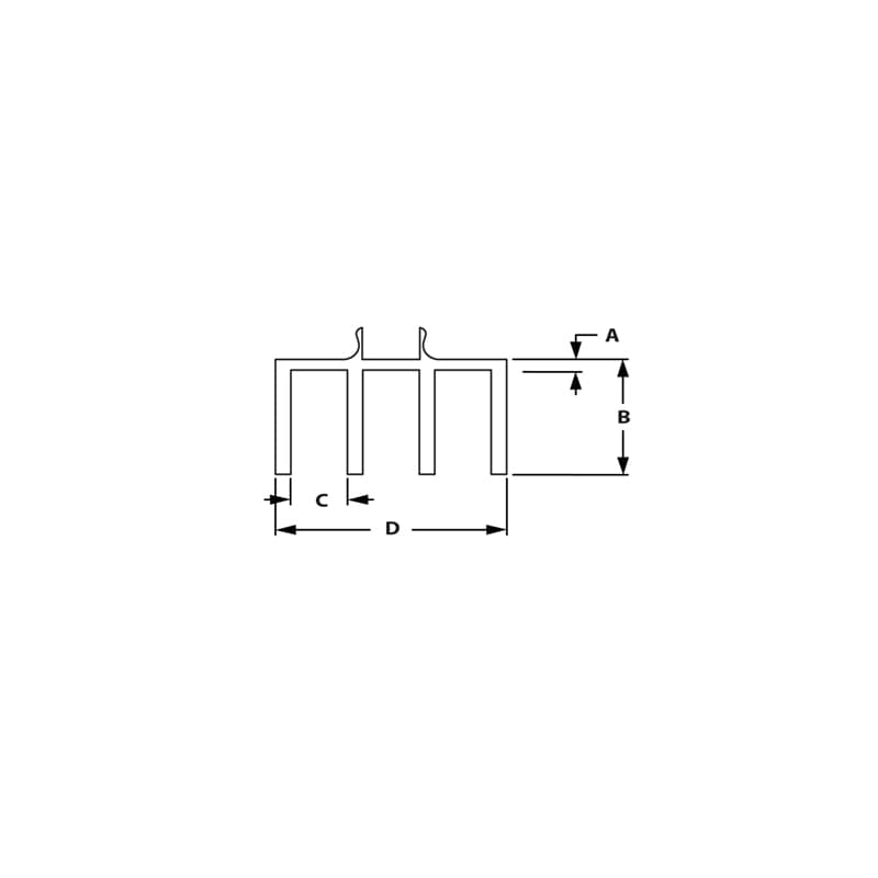 Image of Draw-Door Slide Track 655188