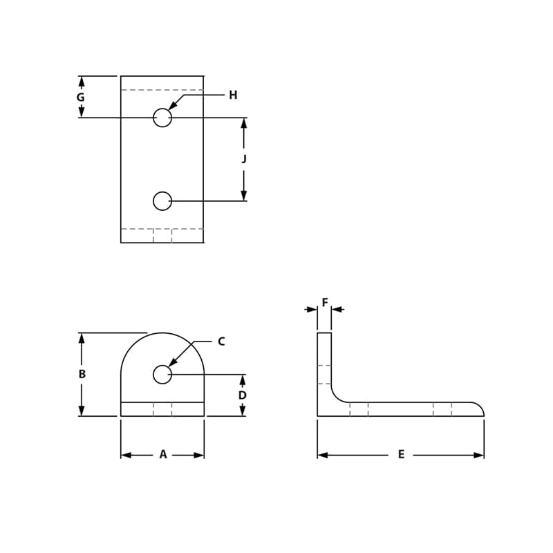 Image of Draw-Standard L Pivot Arm