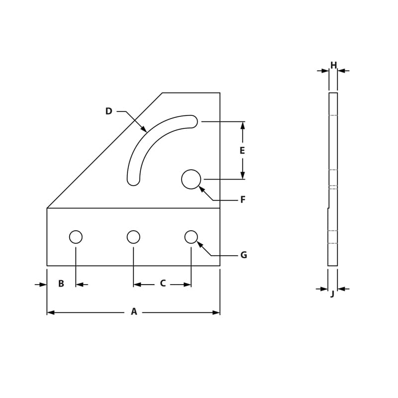 Image of Draw-Left Hand Plate