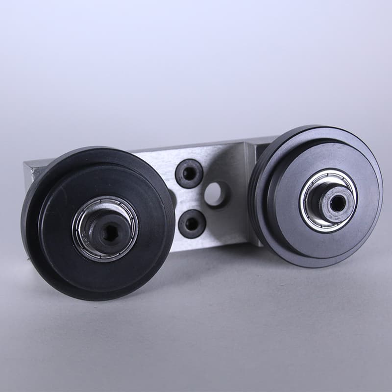 Image of Roller Wheel Bracket Assemblies Ball Bearing