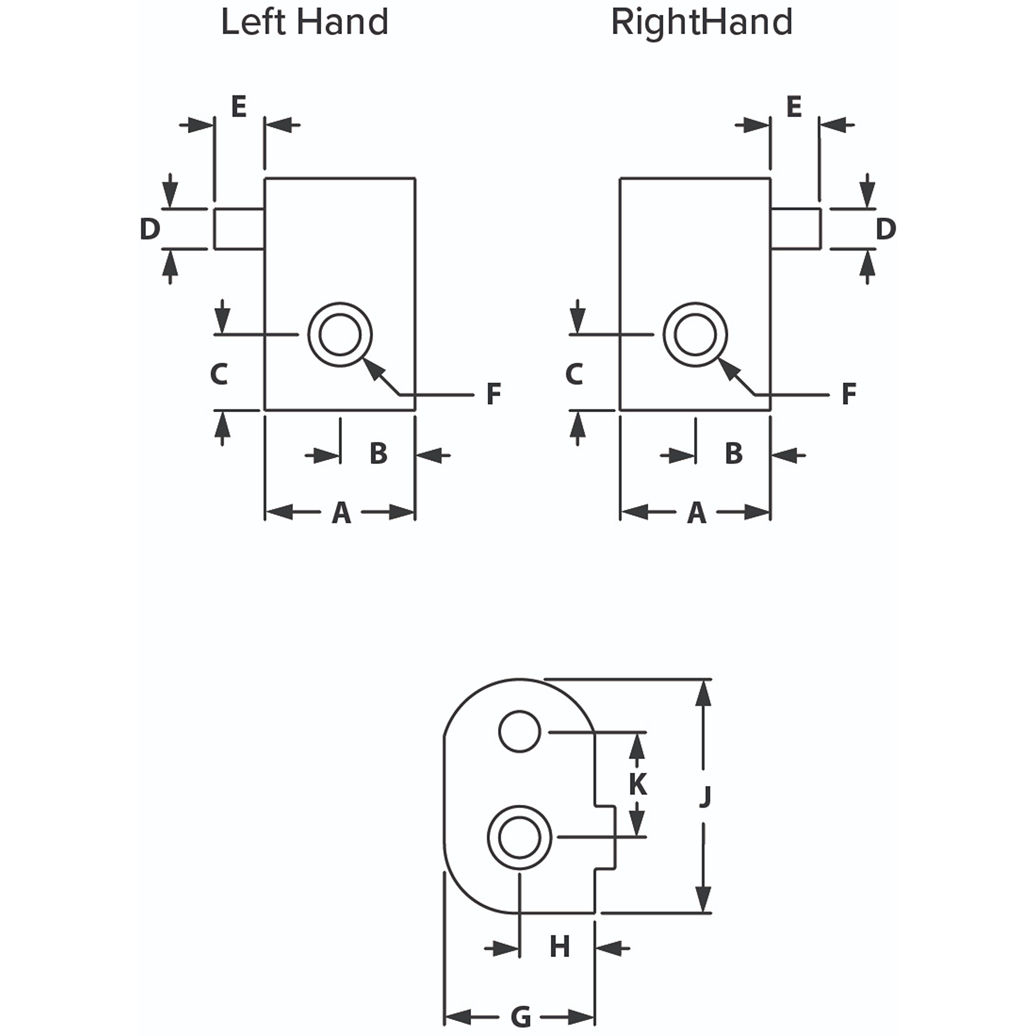 Image of Draw-Lift Off Hinge