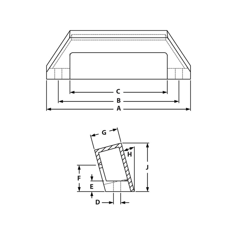 Image of Draw-Offset Door Handle