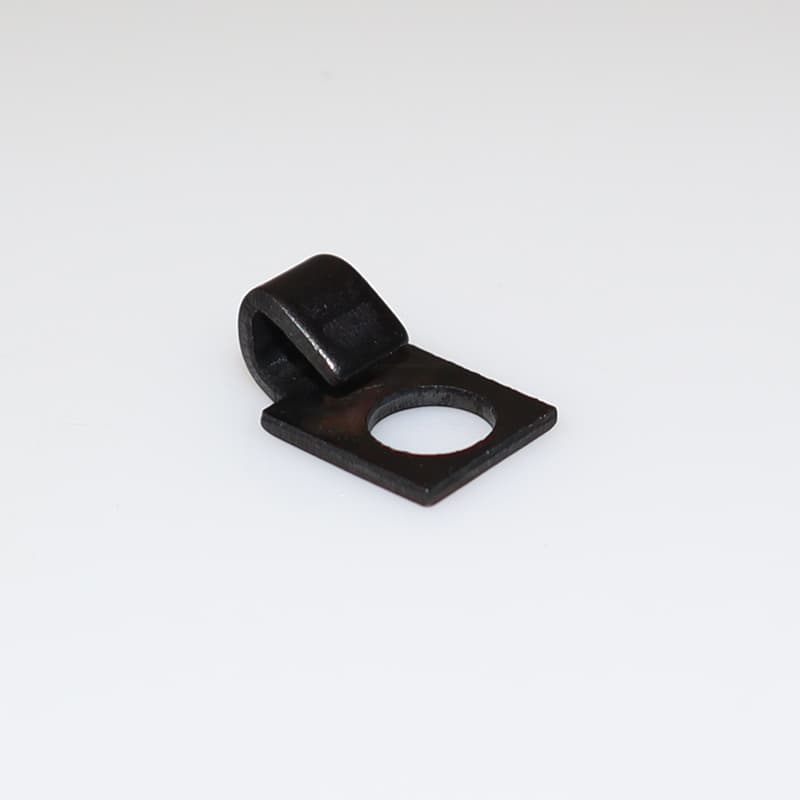 Image of Single Tab End Fastener Black