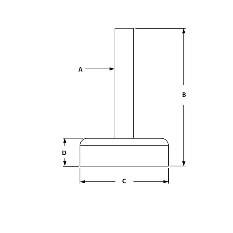 Image of Draw-Nylon Leveling Feet