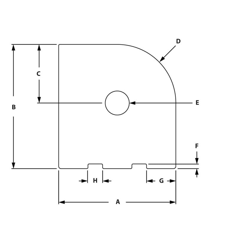 Image of Draw-Right Angle Pivot Nub