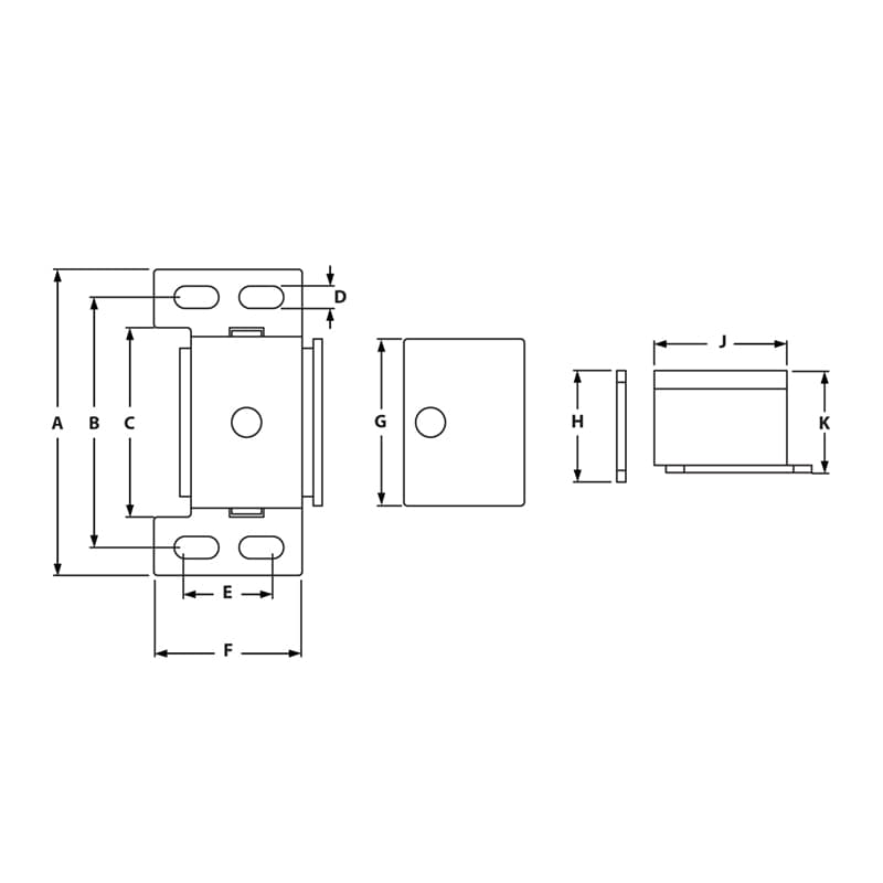 Image of Draw-Magnetic Door Catch