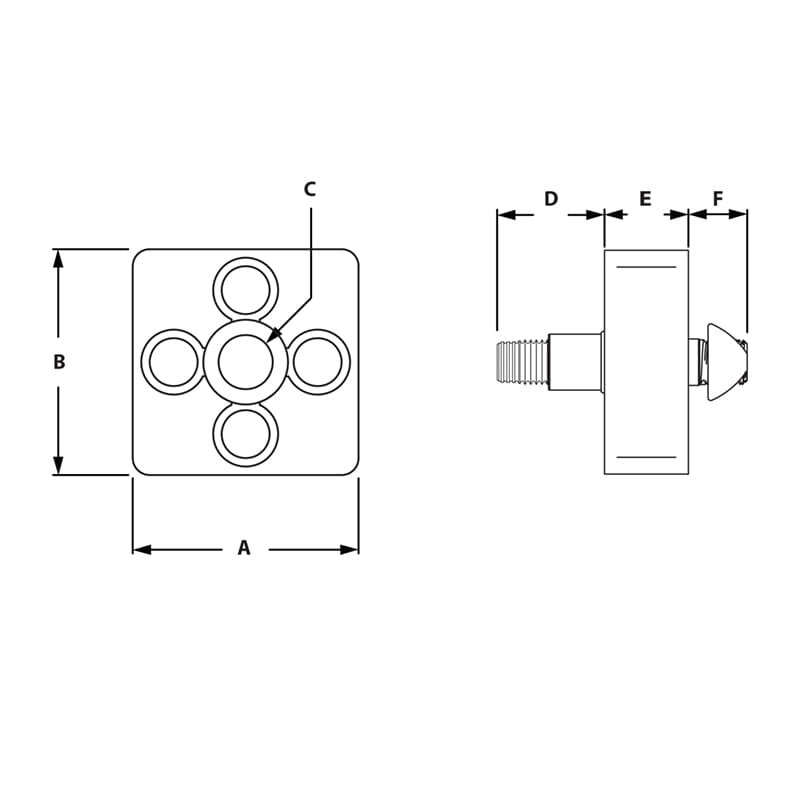 Image of Plate Connector Style 1