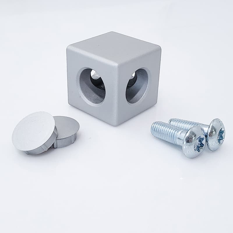 Image of 2 Hole Square Corner Connector