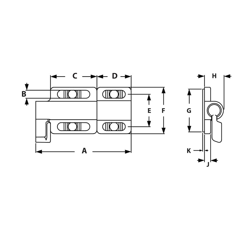 Image of Draw-Door Latch