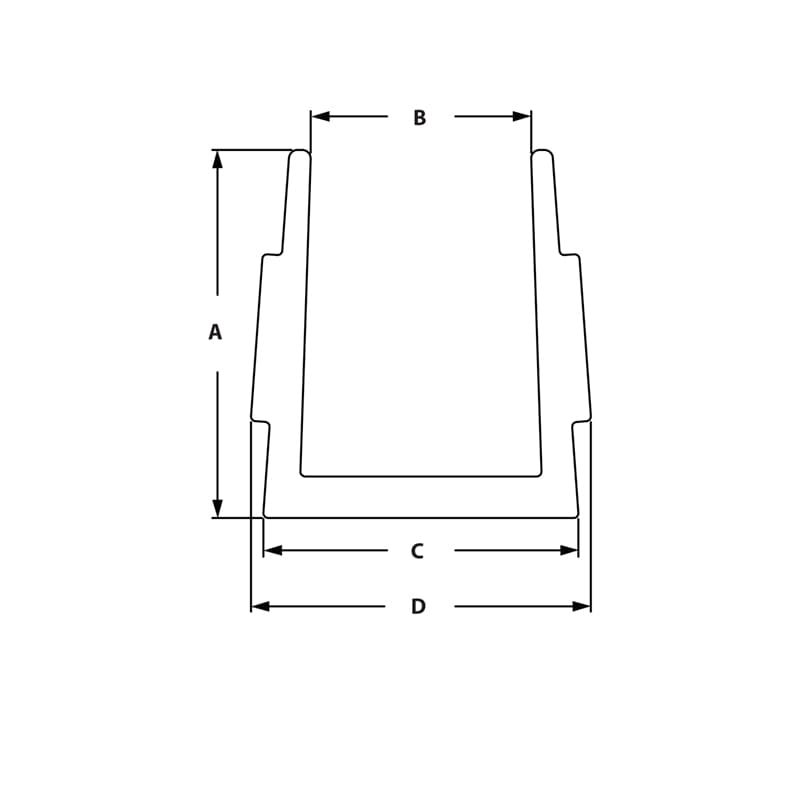 Image of Draw-Economy Plastic Panel Gasket