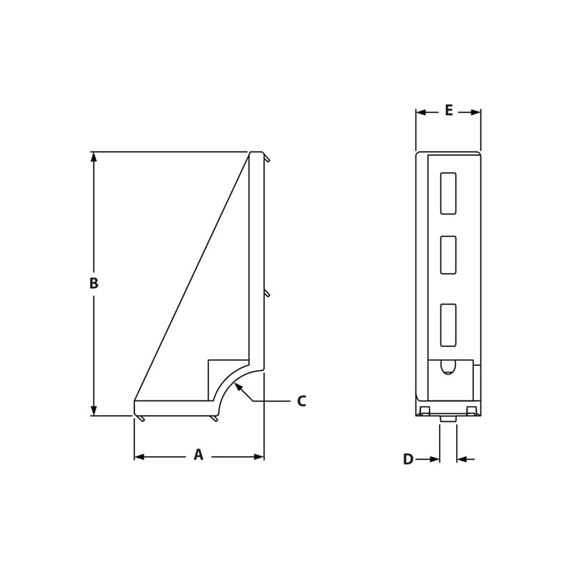 Image of Draw-Floor Bracket 45