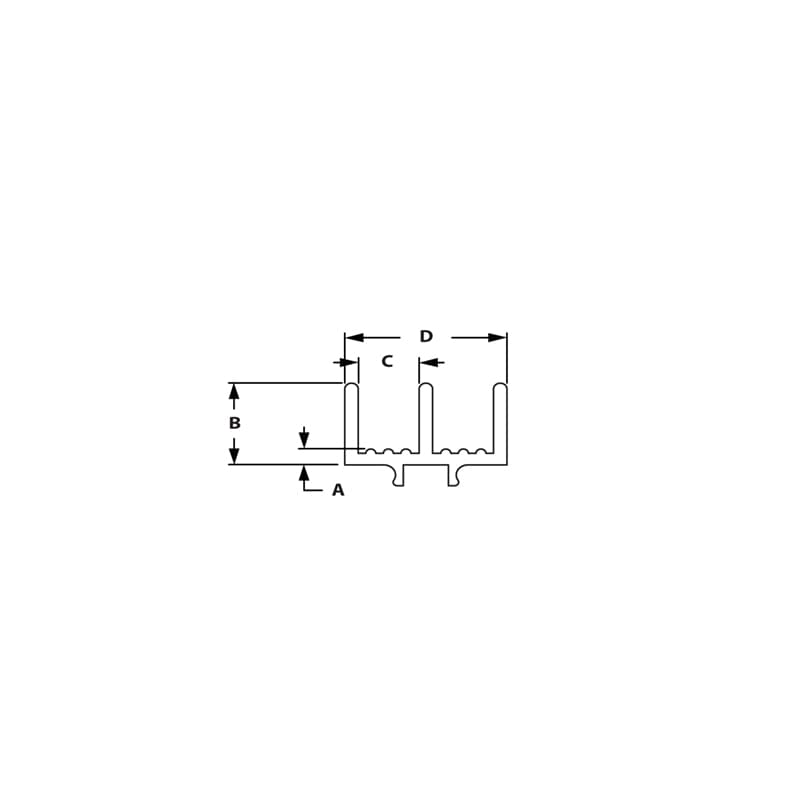 Image of Draw-Door Slide Track 655191