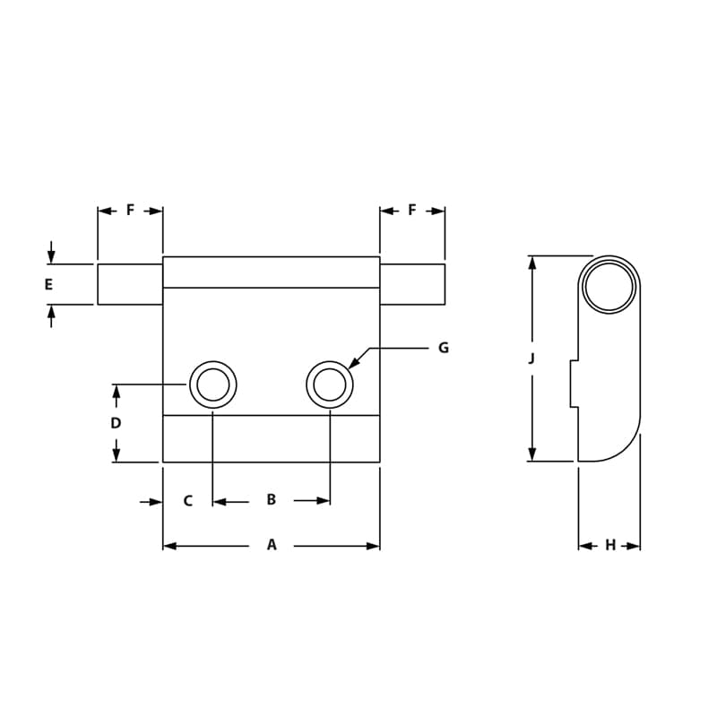 Image of Draw-Heavy Duty Lift Off Hinge